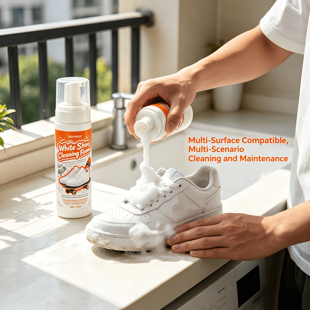 Sneaker Care - Portable No Rinse White Shoe Cleaner
