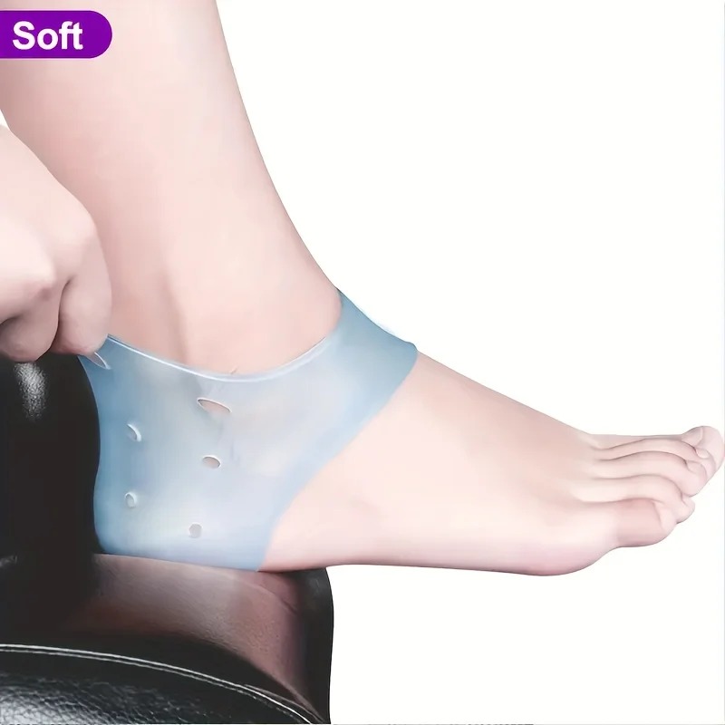 2PCS Silicone Gel Heel Cups Cu - Heel Liner Grip ulasan dan harga