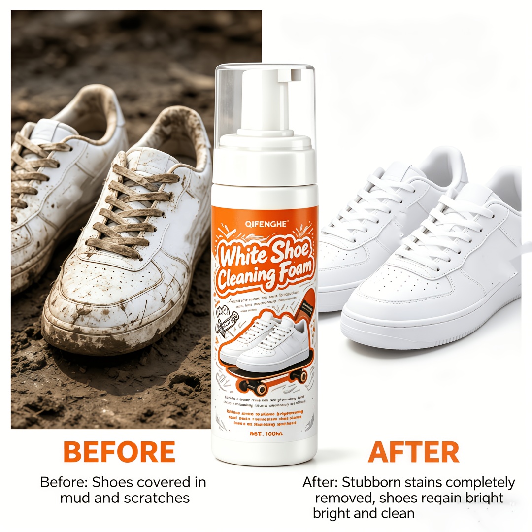 Portable No Rinse White Shoe C - Sneaker Care ulasan dan harga