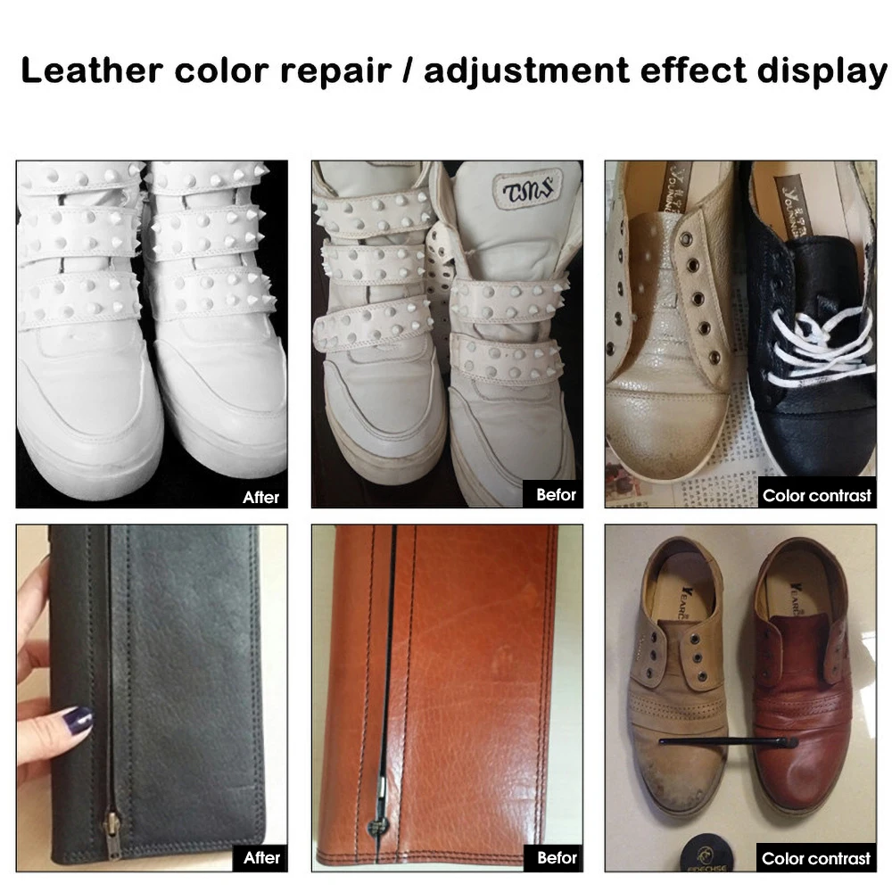 Leather Repair Kit Recoloring  - Sneaker Leather Care ulasan dan harga