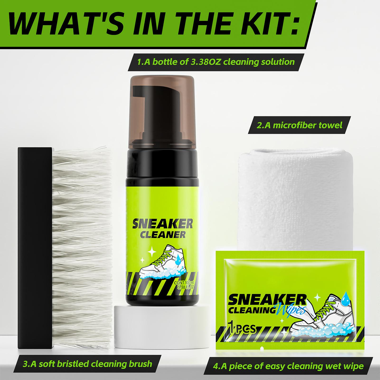 Sneaker Cleaner 4 Pieces 100ml - Sneaker Care For Canvas Fabrics ulasan dan harga