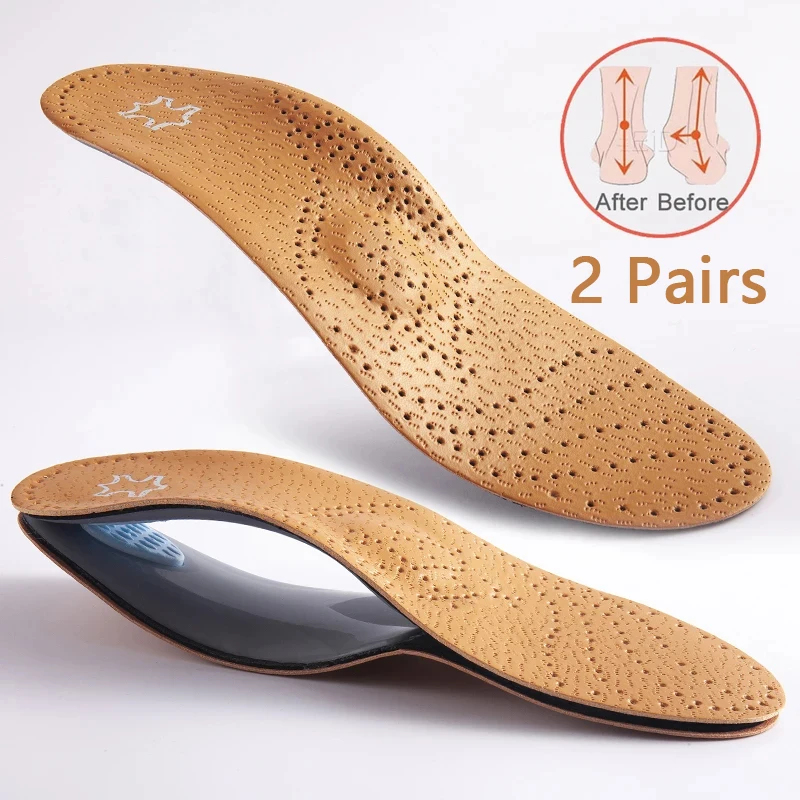 2Pairs Unisex Leather Orthoped - Sneaker Care ulasan dan harga