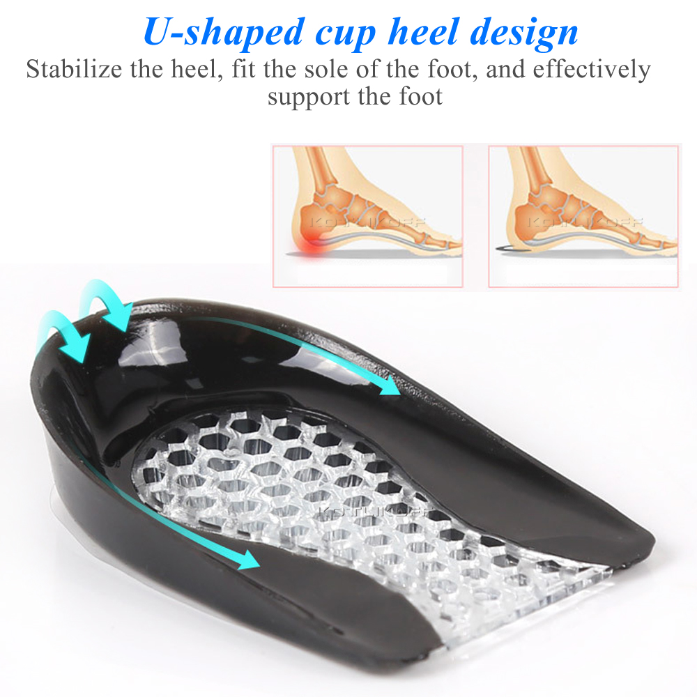 Silicone Gel Heel Pad for Shoc - Heel Liner Grip ulasan dan harga