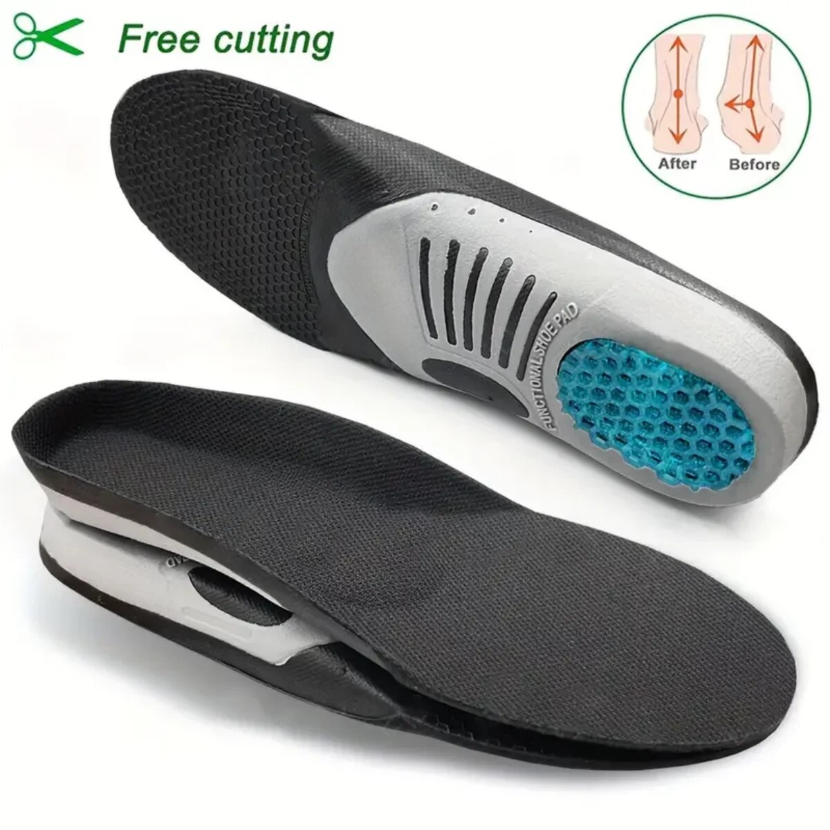 1Pair Orthopedic Insoles Ortho - Sneaker Care ulasan dan harga