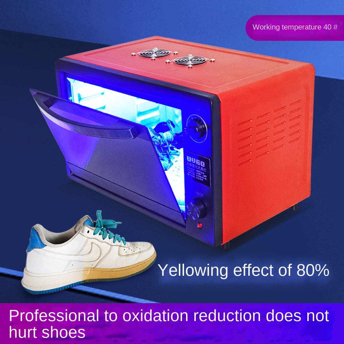 Shoe Led Light Machine Box UV  - Uv Sole Oxidation ulasan dan harga