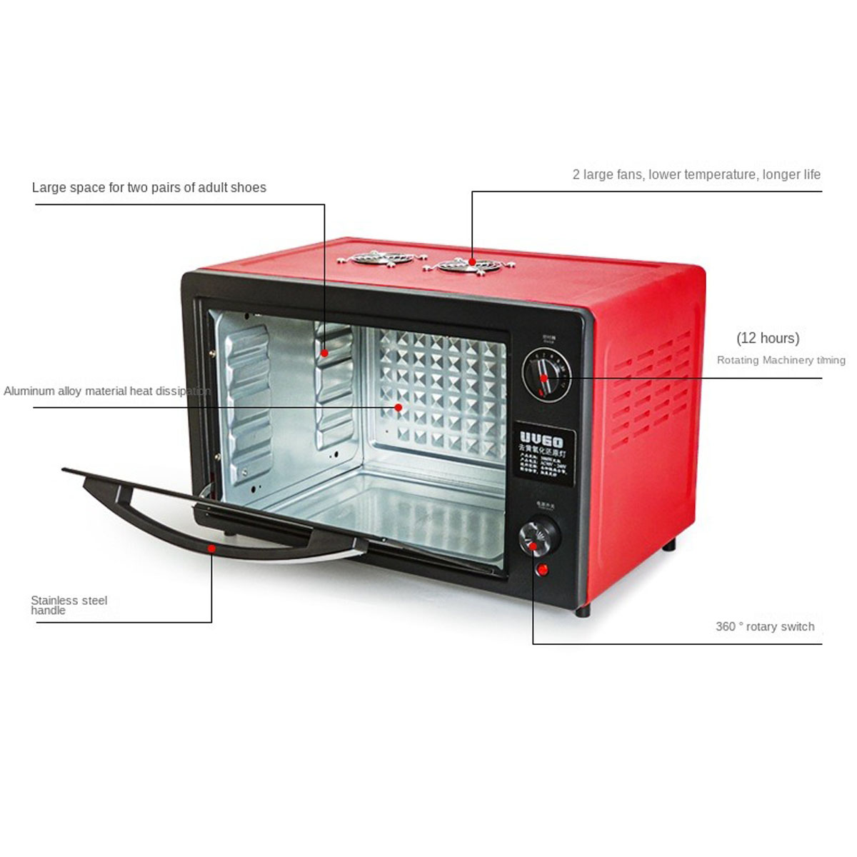 Shoe Led Light Machine Box UV  - Uv Sole Oxidation ulasan dan harga