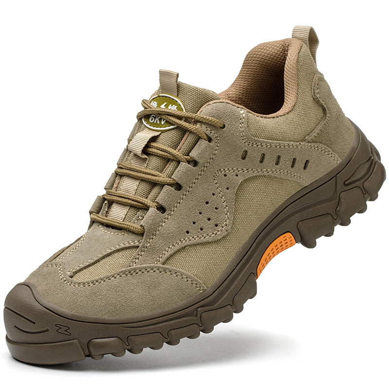 Labor protection shoes anti sm - Sneaker Leather Care ulasan dan harga