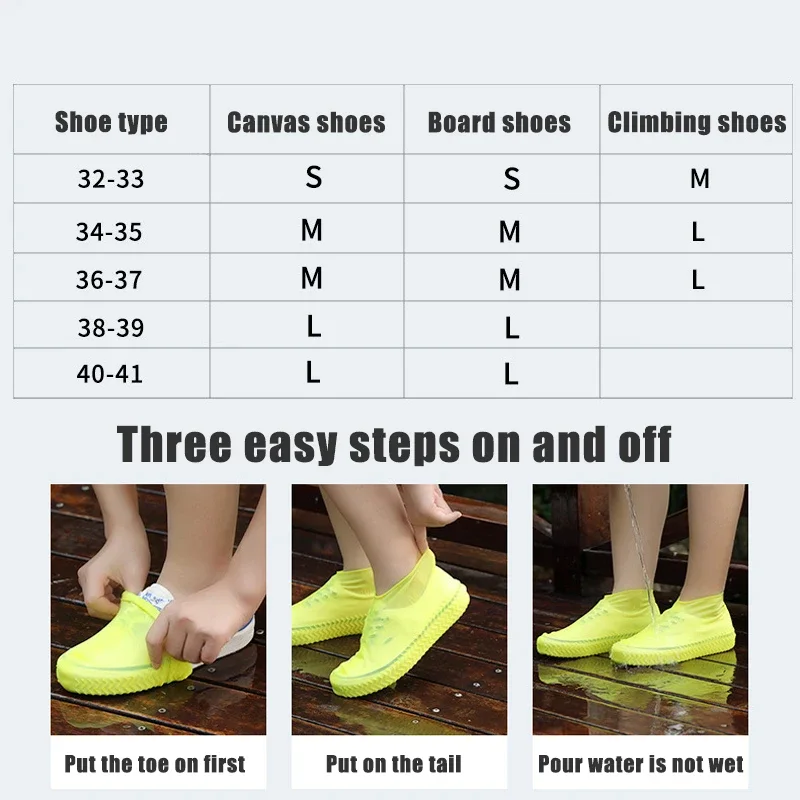 Waterproof Shoe Covers Silicon - Sneaker Case ulasan dan harga