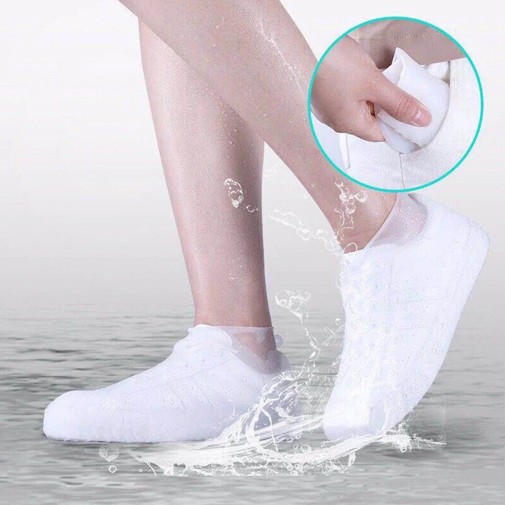 Waterproof Shoe Covers Silicon - Sneaker Case ulasan dan harga