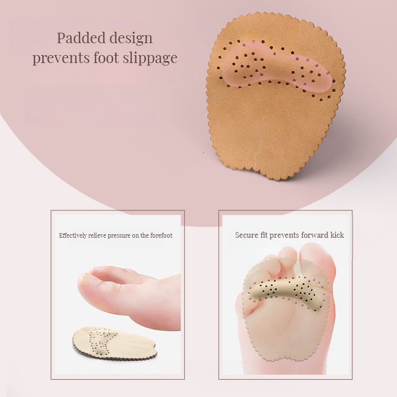 Cowhide Leather Forefoot Pad S - Heel Liner Grip ulasan dan harga